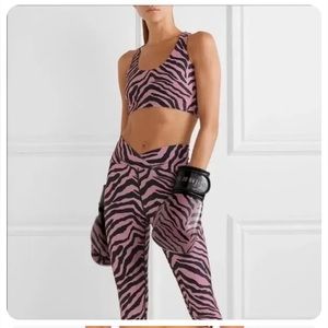 YEAR OF OURS Veronica Tiger Legging in Rose